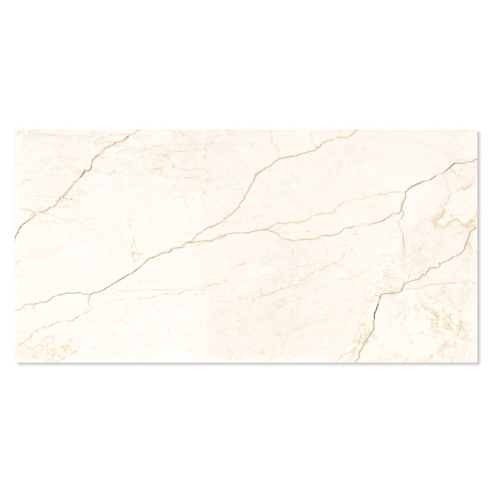 Marmor Gulvflis Avorio Beige Polert 60x120 cm